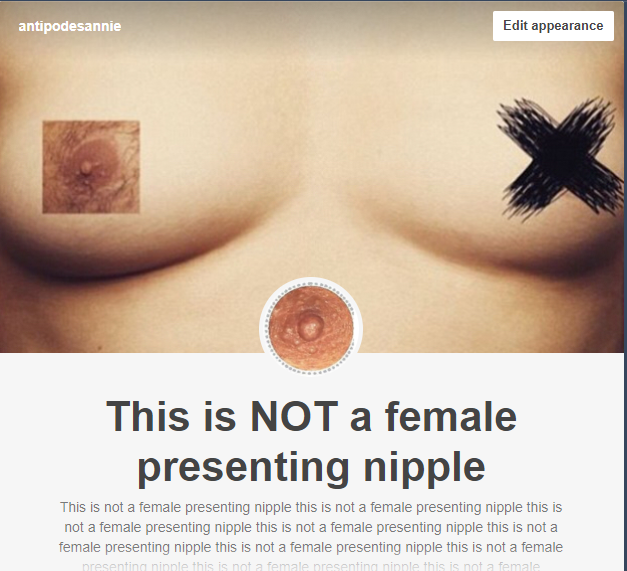 A Female Nipple