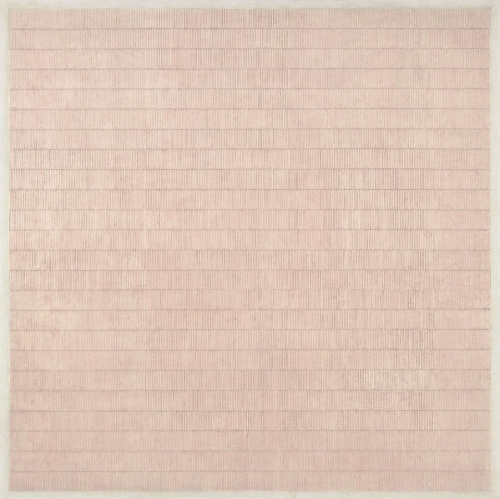 northmagneticpole:Flower in the Wind, 1963-Agnes Martin