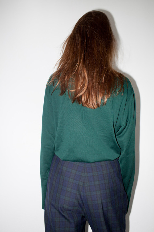 21/43SOLD“EXCELSUS” GREEN TURTLENECKsklad / fabric: super fine quality cottonrozmiar / size:  S/Mdlu