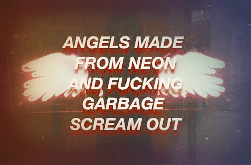 awkward-finger-guns: drums-of-the-city-rain: “What will save us?” Na Na Na // My Chemica