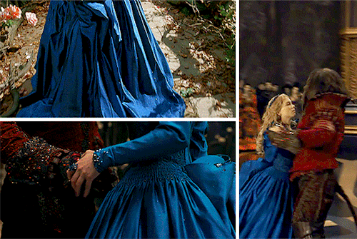 costumesource:Belle’s blue dress in La Belle et la BêteRequested by anonymous