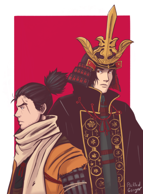  Two grumpy sword boys 