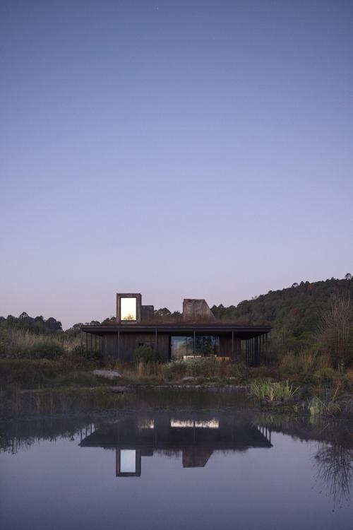  Rain Harvest Home, Temascaltepec , Mexico,Robert Hutchison Architecture and JSa Arquitectura