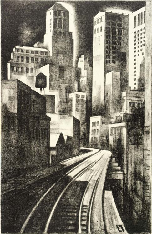 dieselfutures:   Louis Lozowick   