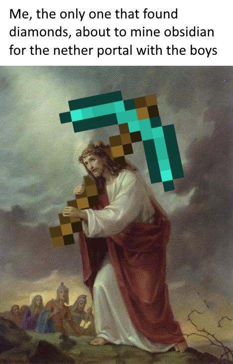 The one and only with the holy pickaxe