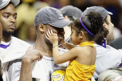 bballinspiration:Kobe and GiGi . This is absolutely heartbreaking. 