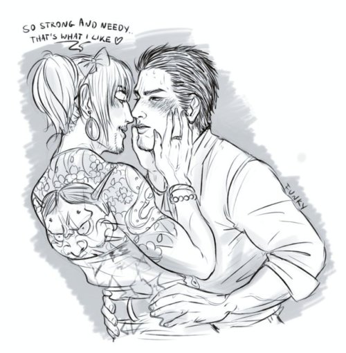 funky-joestaa: hey hmm since Kiryu is so vulnerable around Goromi I think they can pretty much end u