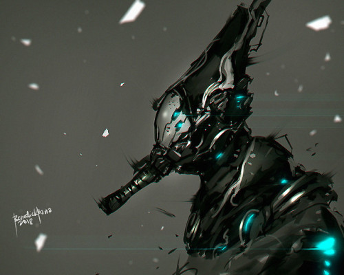 novakimmeh: cyberclays:  Warframe Fan Art (part 2 / 2) - by Benedick Bana  EXCALIBURFROST GARAHARROW