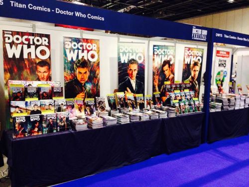 titancomics: Doctor Who Festival UKHead to booth DW15 at the Doctor Who Festival UK and not only wil