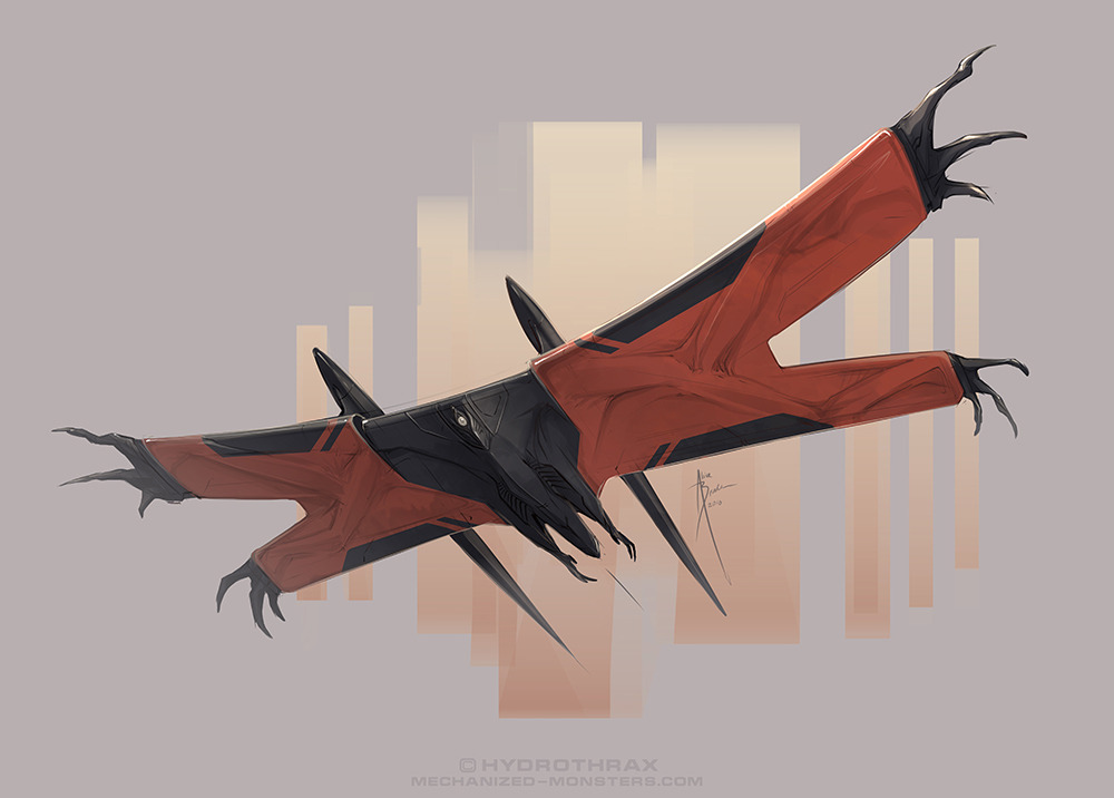 hydrothrax:  Wingy things! Just playing around. None of these are based on any particular