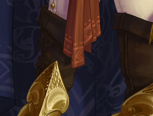 frednought:@geekyblackchic was very patient with me while I very, very slowly worked on this. ;___; 