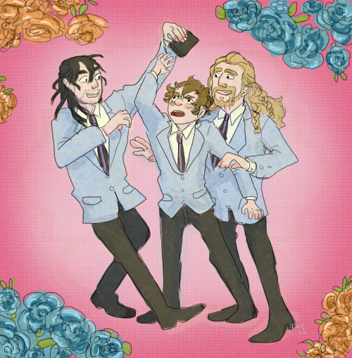 ewelock:   anon said: I really liked your Ouran Hobbit drawing of earlier! Can you
