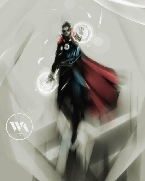 #doctorstrange quick sketch! I just had to do something! Omg that was such a fantastic trailer! At f