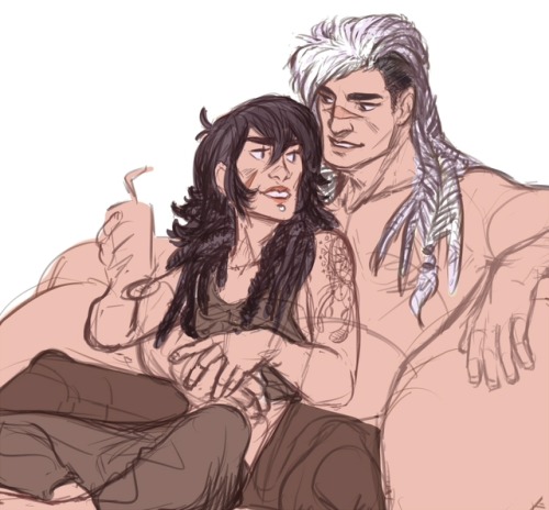 What if Shiro and Keith had dreadlocks?