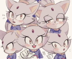 freedomfightersonicart:  I drew some Blaze