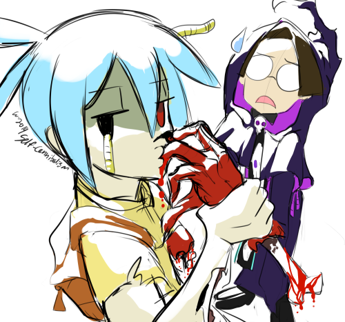 A bit more halloweenie puyo things to show before halloweenZombie sig is eating his freaking arm and