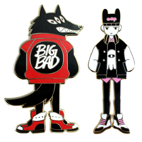 kinwamonster: [NEW] Enamel pins on preorder! Will be fulflled mid-September! Happy Shopping!