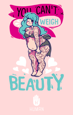 cklookshuman:   You can’t weigh the beauty