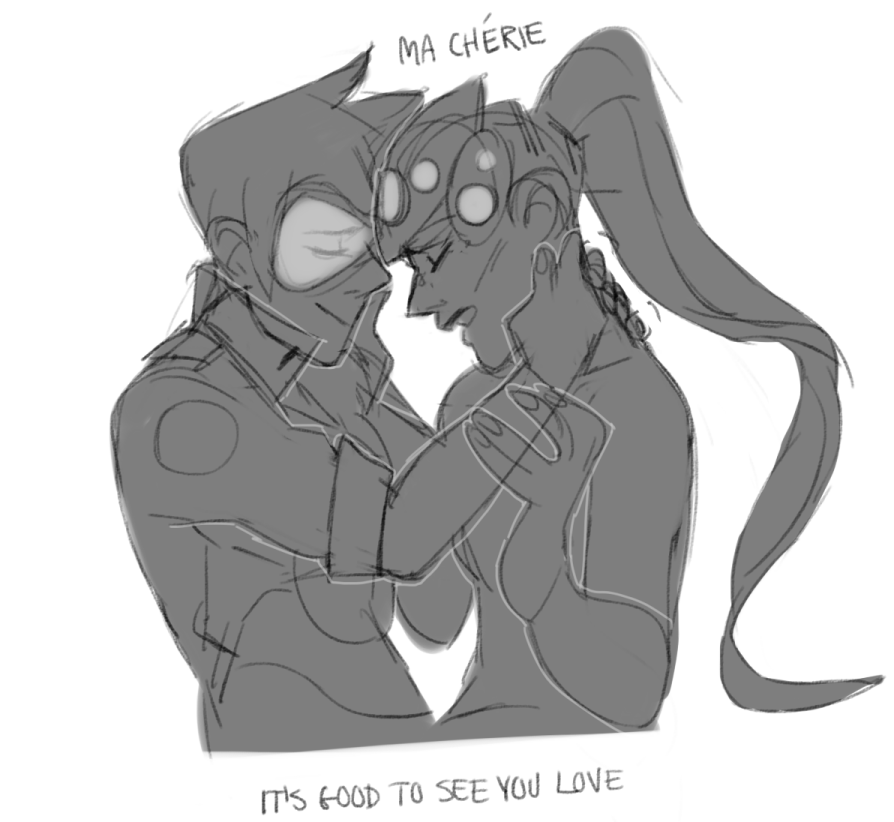 hattersarts:  so i read @cinnamonrolltracer‘s fic and got rly emo about when tracer
