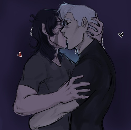 uneballe-unmort:I’ve been having a lot of emotions about these two so I drew them aGAINdo NOT use/re