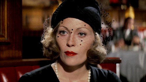 Faye Dunaway as Evelyn Mulwray in Chinatown (Roman Polanski, 1974)