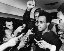 thepeoplesrecord:  &ldquo;The revolution has always been in the hands of the young. The young always inherit the revolution.&rdquo; - Huey P. Newton, co-founder of the Black Panther Party (02/17/1942 - 08/22/1989) 