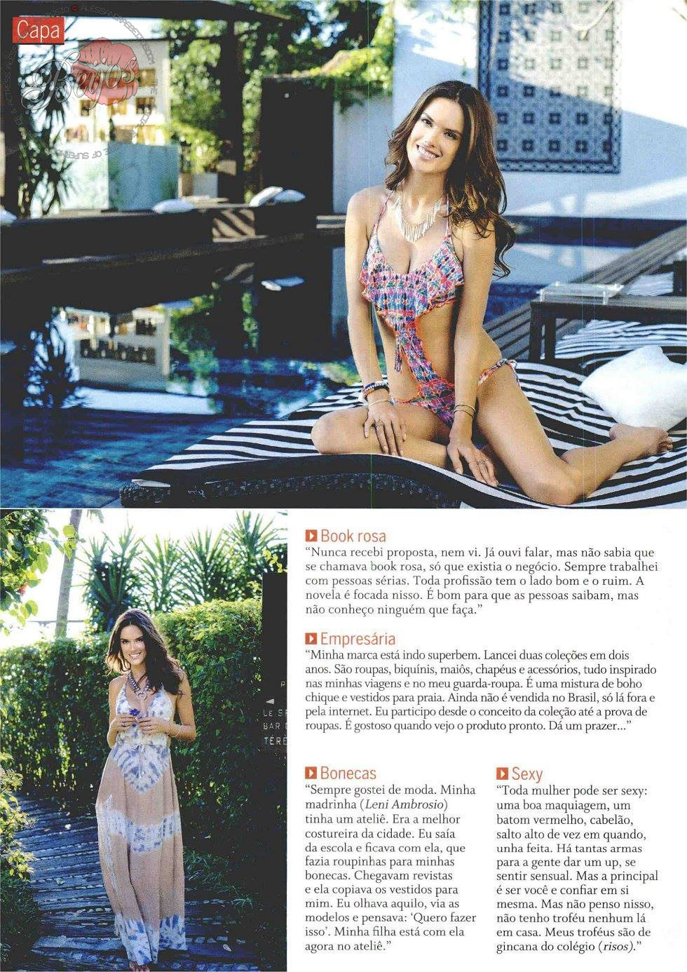 alessandrasbeijos:  Alessandra Ambrosio for Revista QUEM - August 2015
