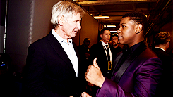 fuckyeahreyandfinn:john_boyega: Me: Harrison we are best friends right?Harrison: No. Me: why not? Ha