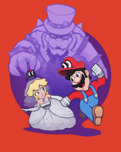 Mario Odyssey T-Shirt Design!!I´m so excited about this game, I still haven´t played it 