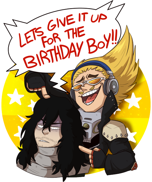 I’M A DAY LATE but I’m here to celebrate Aizawa’s birthday!! HAPPY BIRTHDAY GROUCHO! First time draw