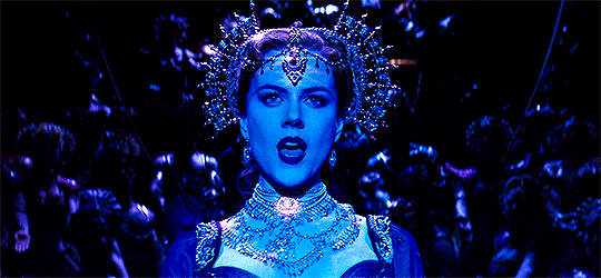 radcliffe:Nicole Kidman as Satine in Moulin Rouge! (2001) dir. Baz Luhrmann