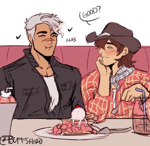 keith-and-shiro-were-dating: tofuloo: i cant stop doodling this au more yeehaw ABHH THE SWEET TEA TH