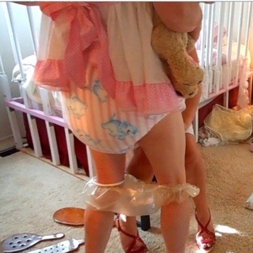 Plastic pants down sissy , It’s nappy inspection time. As I thought, soaking wet. Oh well only 8 hou