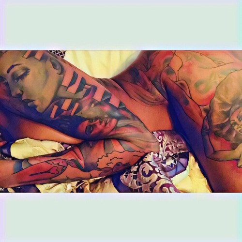 @iamnikitaknight5 #dope #inkedbeauty ✌