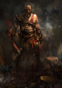 quarkmaster:    Kratos by muratgul  