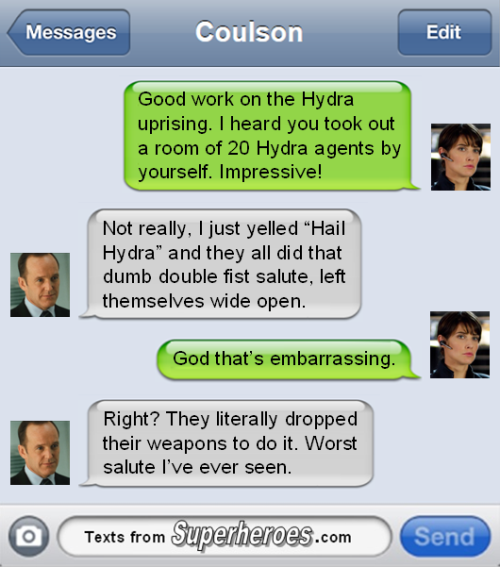 textsfromsuperheroes:The Best of The Avengers.