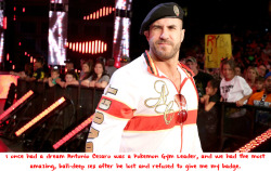 Wrestlingssexconfessions:  I Once Had A Dream Antonio Cesaro Was A Pokemon Gym Leader,