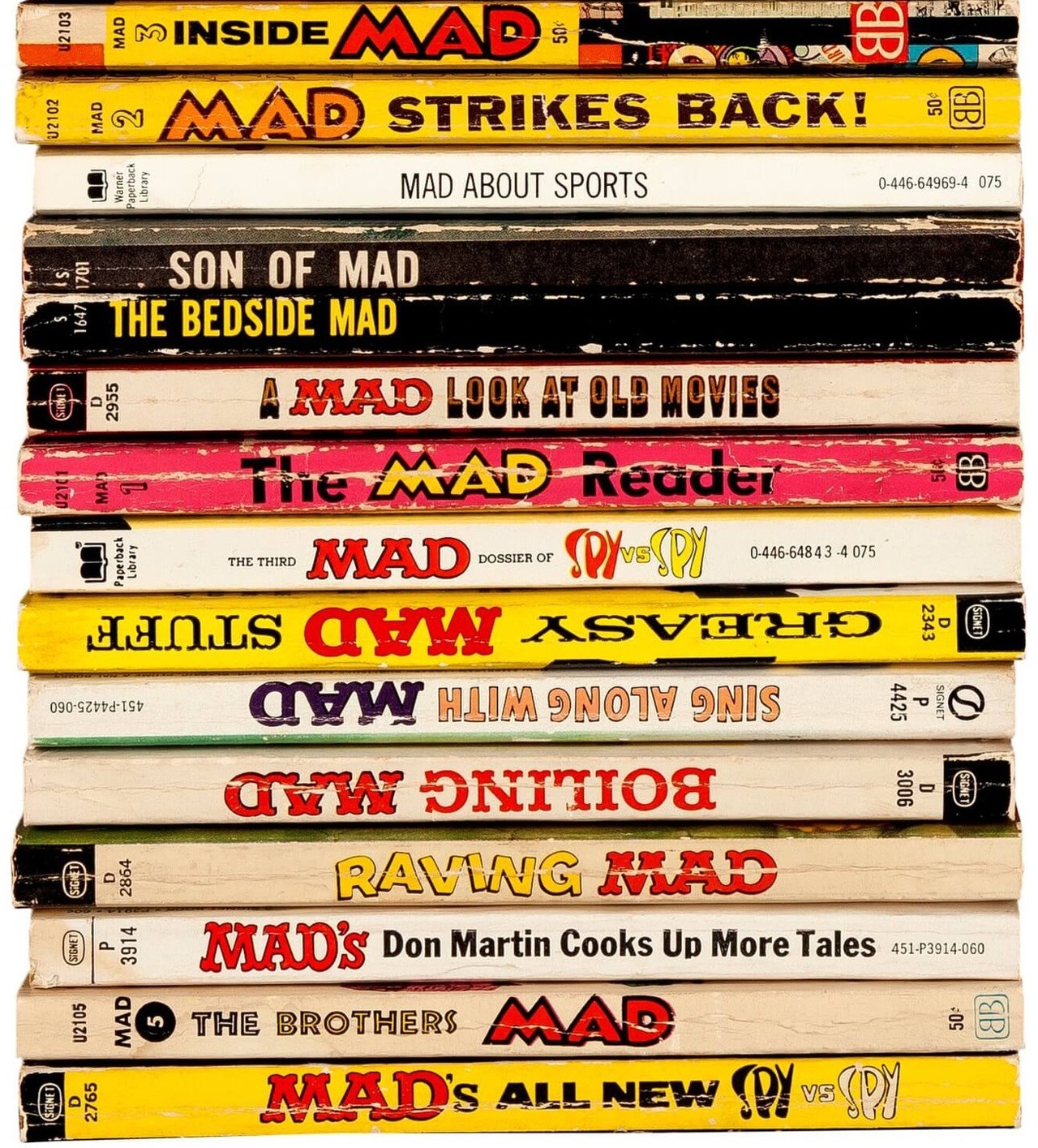 spicyhorror:  MAD paperbacks 1960s-1980s