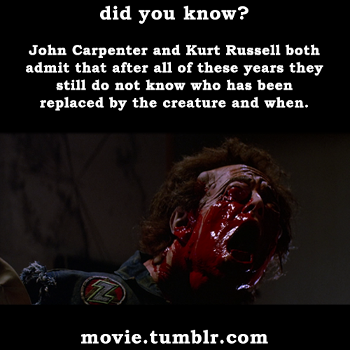 movie:  The Thing (1982) facts | More movie facts 