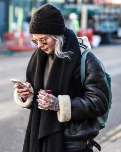 vogueably:  streetstyle