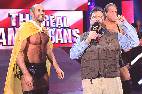 Keep that flag cape please Cesaro!