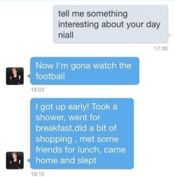 slutzouis:  Niall DM to a fan today 