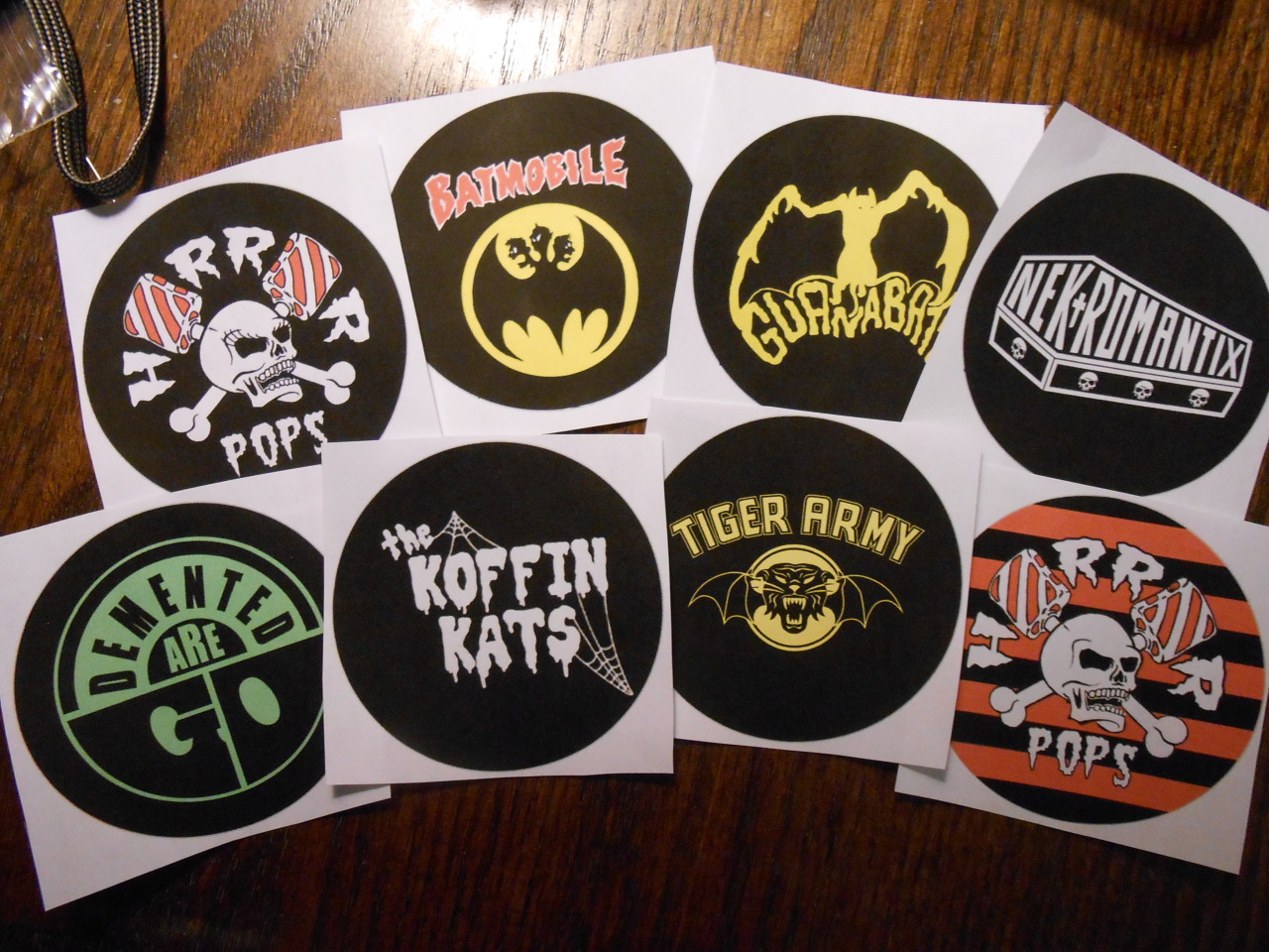 dancethismessaround:  New large buttons coming soon. So if you like psychobilly stuff