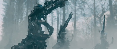 thenexusofawsome:Kill Command  A New Sci Fi Movie with High tech Killer aliens. This Looks Promising 