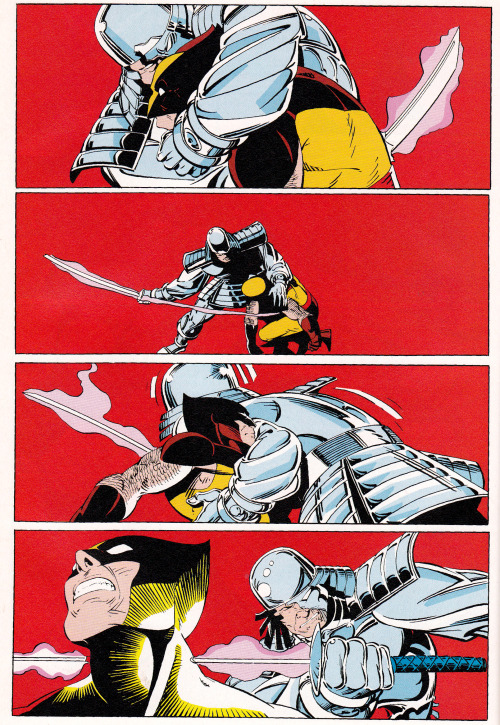 Porn Pics jthenr-comics-vault:  Wolverine vs Silver