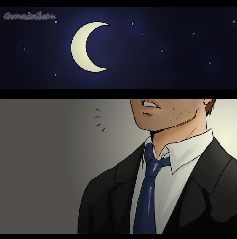 camacaileonne:  Destiel parenting AU - Protective Moose has a lot of scars, looks
