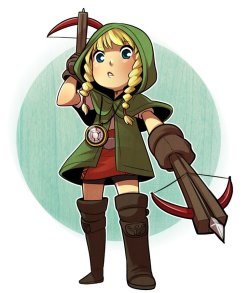 cubewatermelon:  Linkle is adorable IMO!