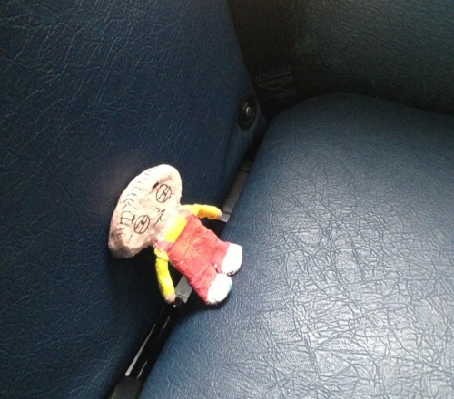 softsloth:stewie griffin rides the bus