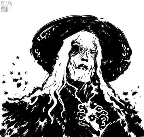Some weird hat guy/wizard/pirate/ghost*@saintrabouin on TwitterScaramouche on Artstation