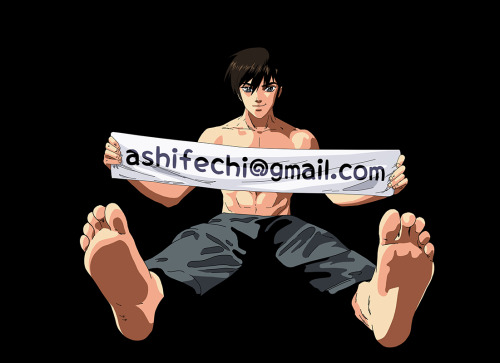 mangafeet:Crazy about manga/anime boy’s feet!